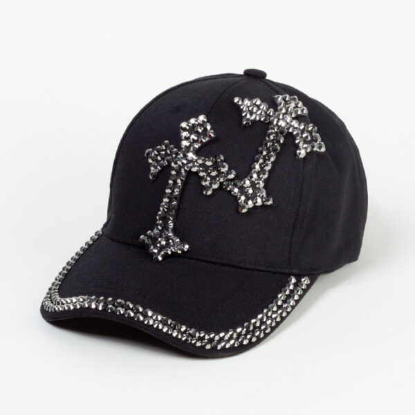 e1eb00b327549ba8247b5573bc9c2883 Wholesale Cotton Rhinestone Baseball Caps