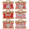 Wholesale Valentine's Day Love XOXO LOVE Soft Clay Beads Multi-layer Elastic Bracelet