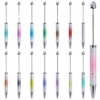 Wholesale Beadable Pensdiy UV Electroplating Starry Sky Sequins Gradient Beaded Ballpoint Pen