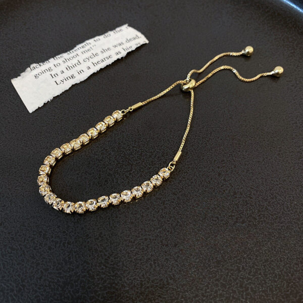 Wholesale Super Flash Zircon Adjustable Bracelet