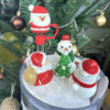 Wholesale Christmas Snowman Full Coverage Large Board Ice King Cup Accessories