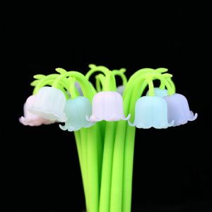 ecf3f4bbf47023f55ff12004ec3d071d Wholesale Silicone Lily of The Valley Gel Pen