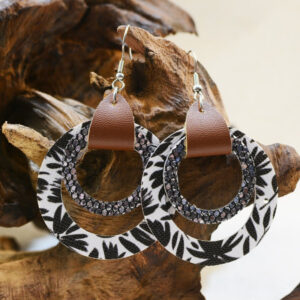 ee4ad4158d61a6e1c38a898cb7a49c99 Wholesale Multi-layer Geometric Round Hollow Holly Flower Simple Earrings