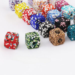 f03a31b25161d9d51ab6b104021e6c85 Wholesale Christmas Squares Colored Clay Beads