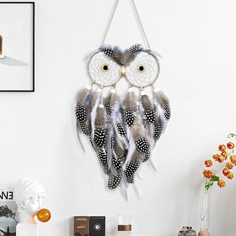 Wholesale Wisdom Bird Owl eam Catcher Decoration