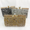 Wholesale Large Capacity One Shoulder Rhinestone Clutch Bag OLY-SD-QY003