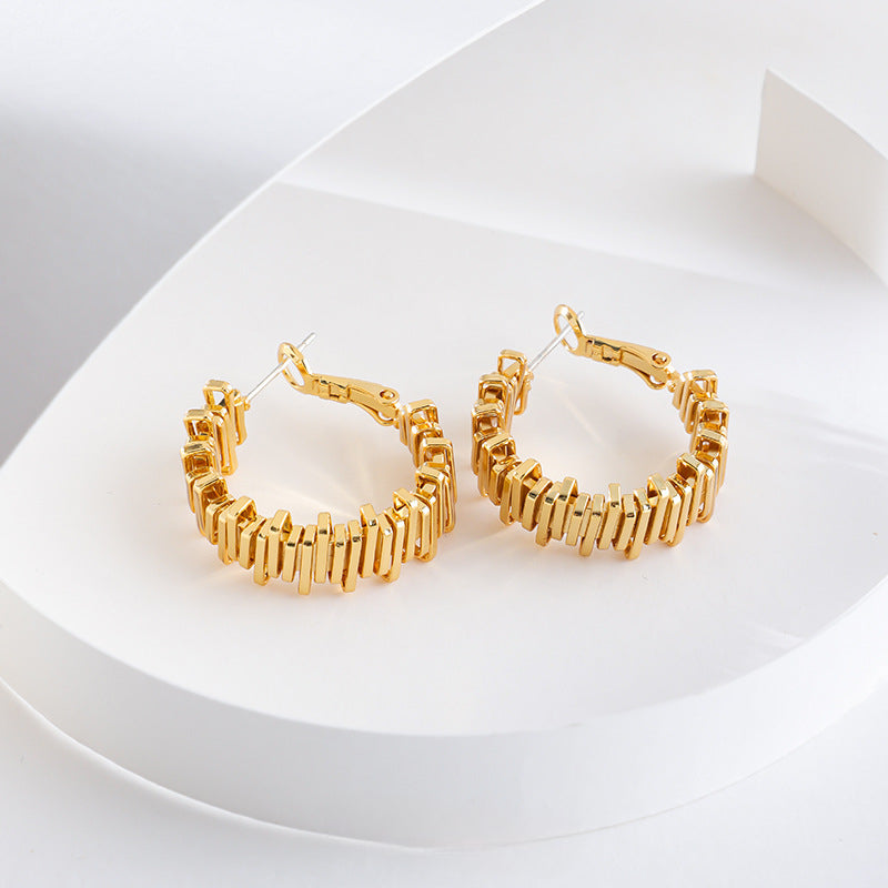 Wholesale Irregular Exaerated Earrings