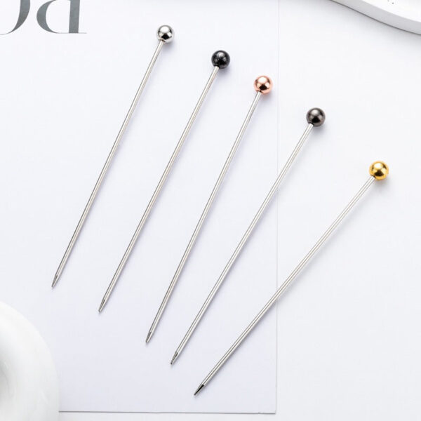 Wholesale Stainless Steel Cake Test Kitchen Thermometer Cake Biscuit Baked Test Needle Diy Baking Tools 4.5 Inch
