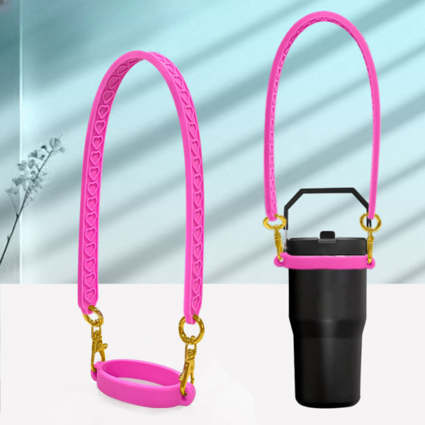 fed12d24da8212fa1150b430a7a25fc9 Wholesale Silicone Water Cup Lanyard Sling Handle Cup Accessories