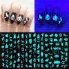 ff02f1f5245ff8dfdc4404bf6329f870 Wholesale Halloween Glow Nail Stickers Set of 12pcs