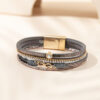 oly-4b9f93bac45240bf4be17936feb1899d Wholesale Punk style multi-layer diamond leather wristband