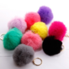 Wholesale 7CM Fur Ball Pom Pom Keychain
