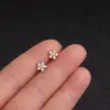 1-Piece-316L-Stainless-Steel-Copper-Zircon-Ear-Cartilage-Rings-Studs-Flower-Waterproof-Non-Tarnish-Surgical-Steel-Ear-Cartilage-Rings-Studs-main-image-4 1 Piece 316L Stainless Steel Copper Zircon Ear Cartilage Rings & Studs Flower Waterproof Non Tarnish Surgical Steel Ear Cartilage Rings & Studs