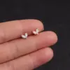 1-Piece-316L-Stainless-Steel-Copper-Zircon-Ear-Cartilage-Rings-Studs-Flower-Waterproof-Non-Tarnish-Surgical-Steel-Ear-Cartilage-Rings-Studs-main-image-5 1 Piece 316L Stainless Steel Copper Zircon Ear Cartilage Rings & Studs Flower Waterproof Non Tarnish Surgical Steel Ear Cartilage Rings & Studs