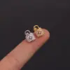 1-Piece-316L-Stainless-Steel-Copper-Zircon-Ear-Cartilage-Rings-Studs-Geometric-Waterproof-Non-Tarnish-Surgical-Steel-Women-S-main-image-4 1 Piece 316L Stainless Steel Copper Zircon Ear Cartilage Rings & Studs Geometric Waterproof Non Tarnish Surgical Steel Women'S