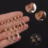 1-Piece-316L-Stainless-Steel-Copper-Zircon-Ear-Cartilage-Rings-Studs-Geometric-Waterproof-Non-Tarnish-Surgical-Steel-Women-S-main-image-5 1 Piece 316L Stainless Steel Copper Zircon Ear Cartilage Rings & Studs Geometric Waterproof Non Tarnish Surgical Steel Women'S