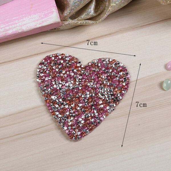 Wholesale Pink Love Water Diamond Embroidery DIY Patches