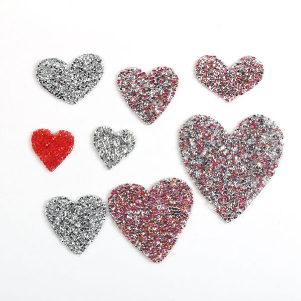 Wholesale Pink Love Water Diamond Embroidery DIY Patches