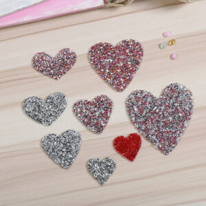 Wholesale Pink Love Water Diamond Embroidery DIY Patches