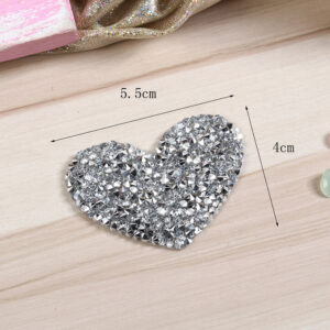 5.5cm * 4cm silver love