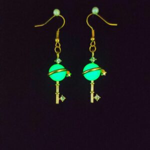 Key golden green light