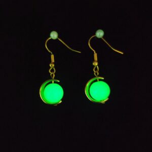 Moon 3# Golden green light