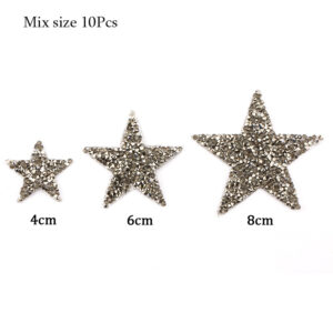 Mine Black 5 a pack / 4cm five-pointed star