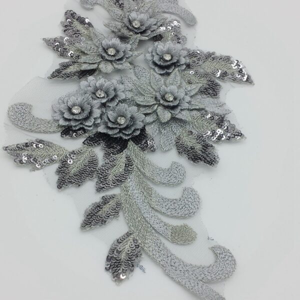 Wholesale Hot stamping sequins nail beads lace DIY Patches