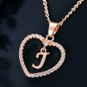 Rose gold J