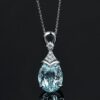 Wholesale Carat Aquamarine Pendant Necklaces
