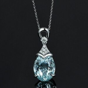 Wholesale Carat Aquamarine Pendant Necklaces