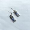 Wholesale Vintage Blue Stone Unique Shaped Earrings