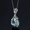 Wholesale Carat Aquamarine Pendant Necklaces