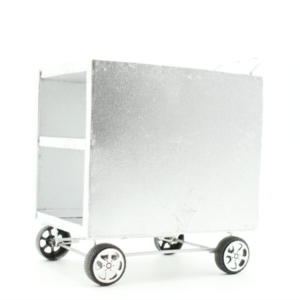 Wholesale Toy model simulation clay mini food toy morning tea cart Doll Accessories