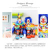 Wholesale Ceramic Pendulum Circus Clown Ornament Doll Accessories
