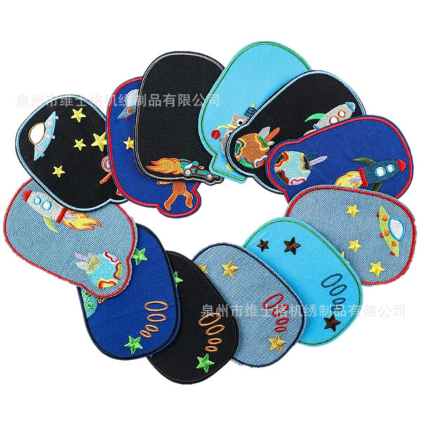 Wholesale Cartoon Rabbit Large Clothing Embroidery DIY Patches