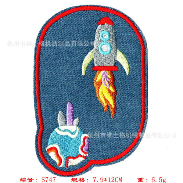 Wholesale Cartoon Rabbit Large Clothing Embroidery DIY Patches