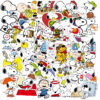 Wholesale 100 Cute Cartoon Snoopy Waterproof Vinyl Stickers OLY Exclusive
