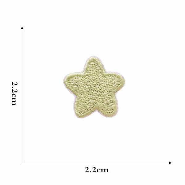 Wholesale Cartoon Rainbow Pentagram Embroidery DIY Patches