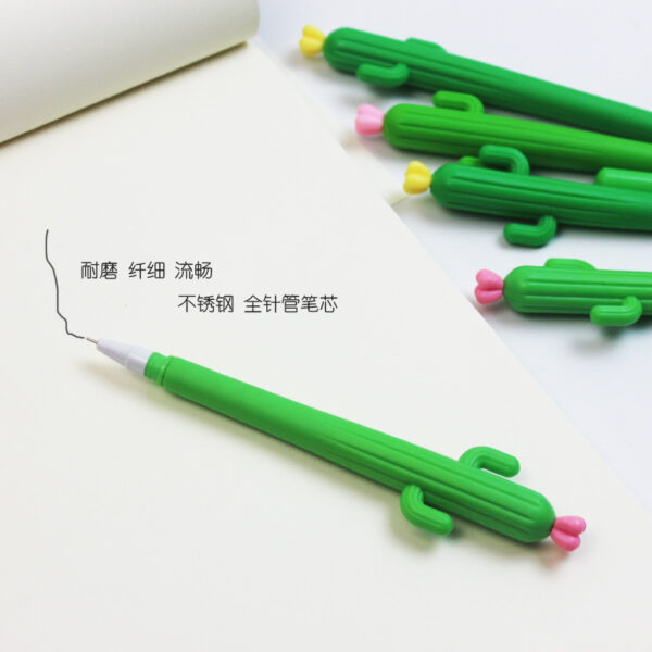16297325221_1237766467 Wholesale Cute Cartoon Stress Relief Pen Cactus Soft Gel Pen