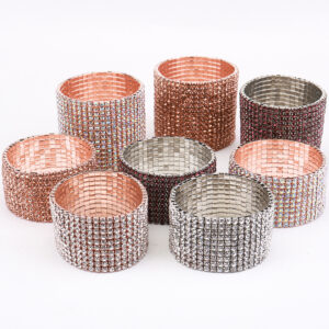 10 Row Rose Gold Pink Drill