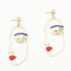 17859252185_795236357 Wholesale Abstract Face accessories earrings
