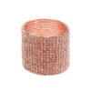 Wholesale Sparkling Crystal Full Diamond Elastic Multi Layer Diamond Bracelet