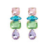 17949701461_786828687 Wholesale Colorful geometric block diamond studded earrings
