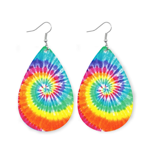 Wholesale Waterdrop shaped colored pencil teacher earrings