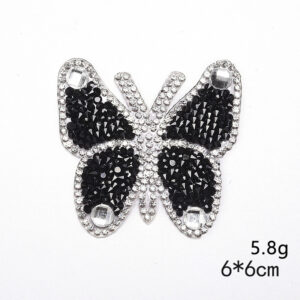 6 * 6cm Black