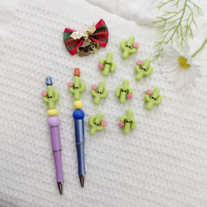 18e9e8b4dffcc201c8fc5959c89523e7 Wholesale 10pcs 3D Silicone Potted Beads