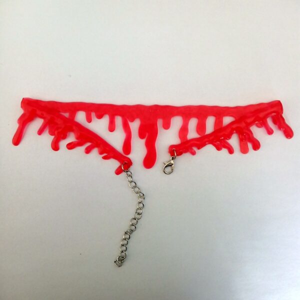 Wholesale Bloody Devil Nurse Halloween Horror Necklace