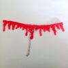 Wholesale Bloody Devil Nurse Halloween Horror Necklace