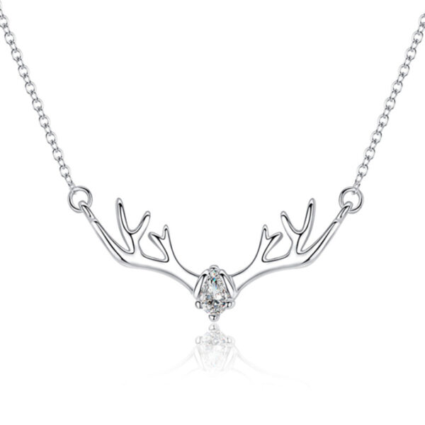Wholesale Valentine's Day a deer with you necklace